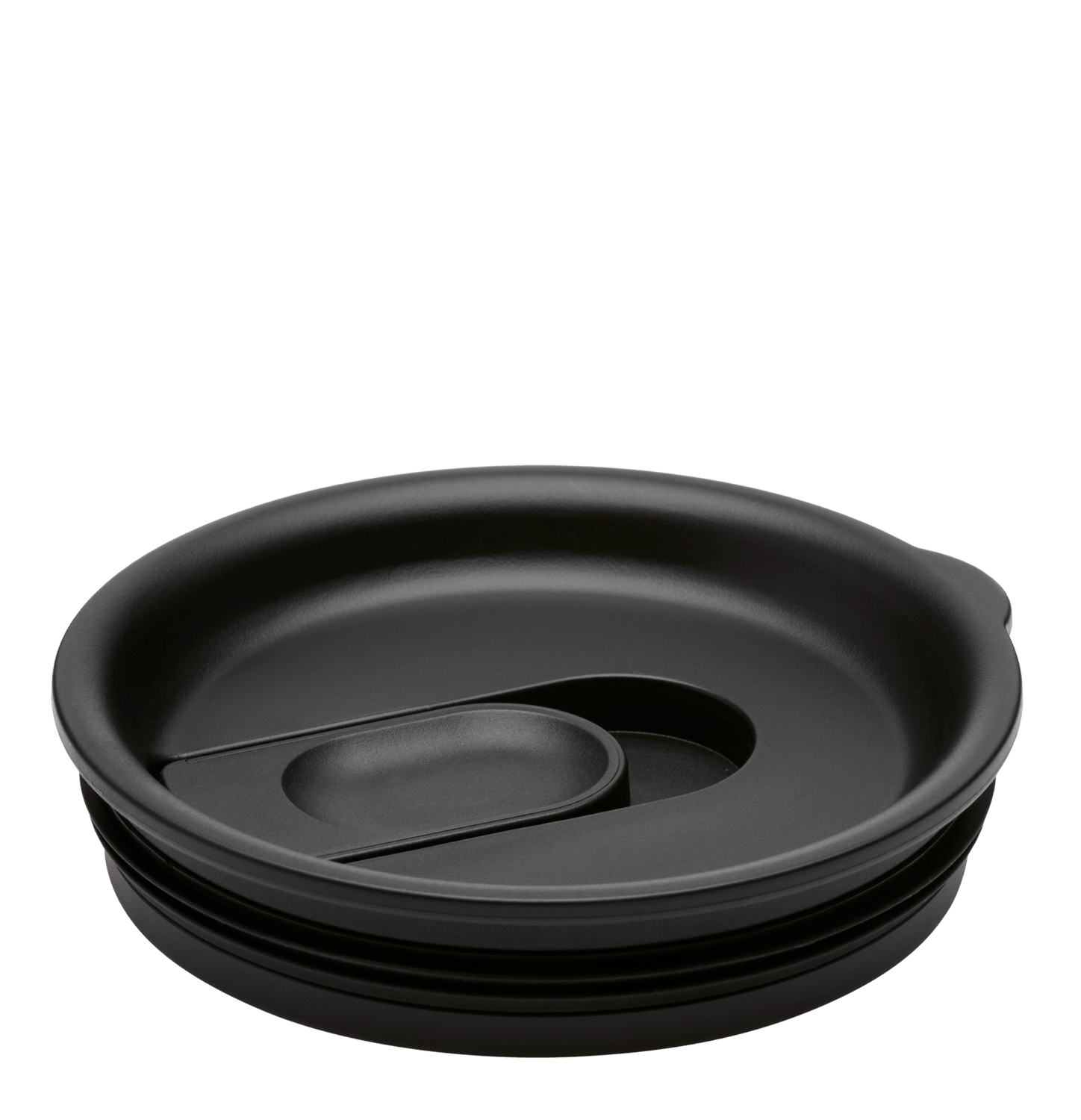 Sleek black serving bowl with a divider for portion control and easy serving. Ideal for casual dining and entertaining.