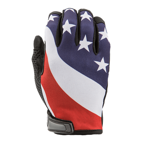 Industrious Handwear US Flag Unlined Full Finger Gloves | EGC - US - WCUniforms