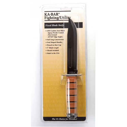 Ka - Bar Fighting Utility Knife 1211 - WCUniforms