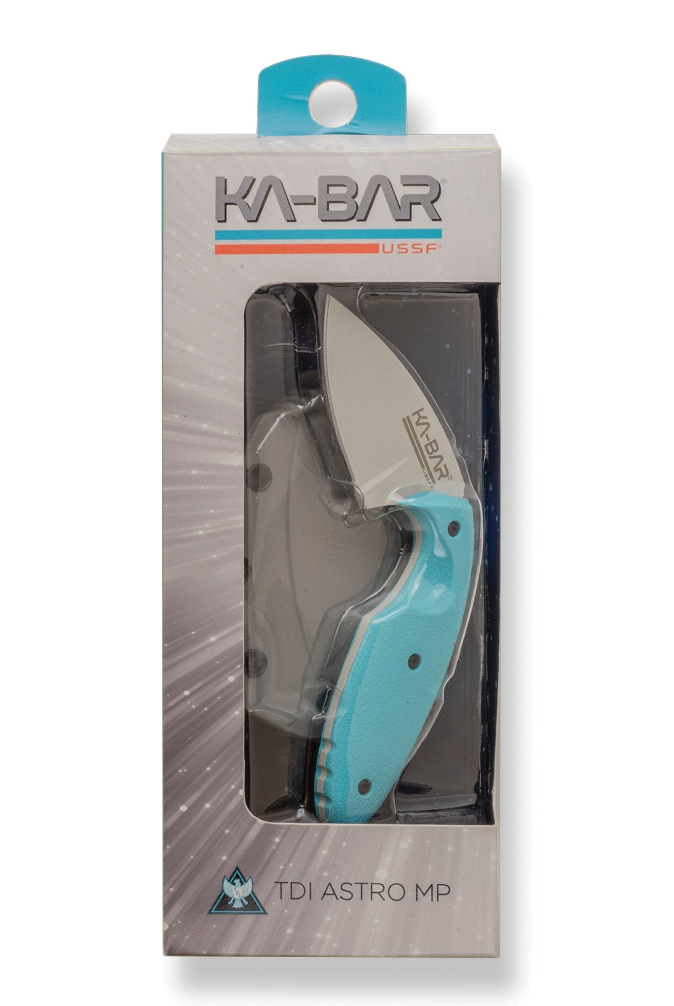 Ka-Bar Tdi Astro Mpgray Hard Plastic Sheath, Gray Tdi Clip, Straight Edge 1480SF - WCUniforms