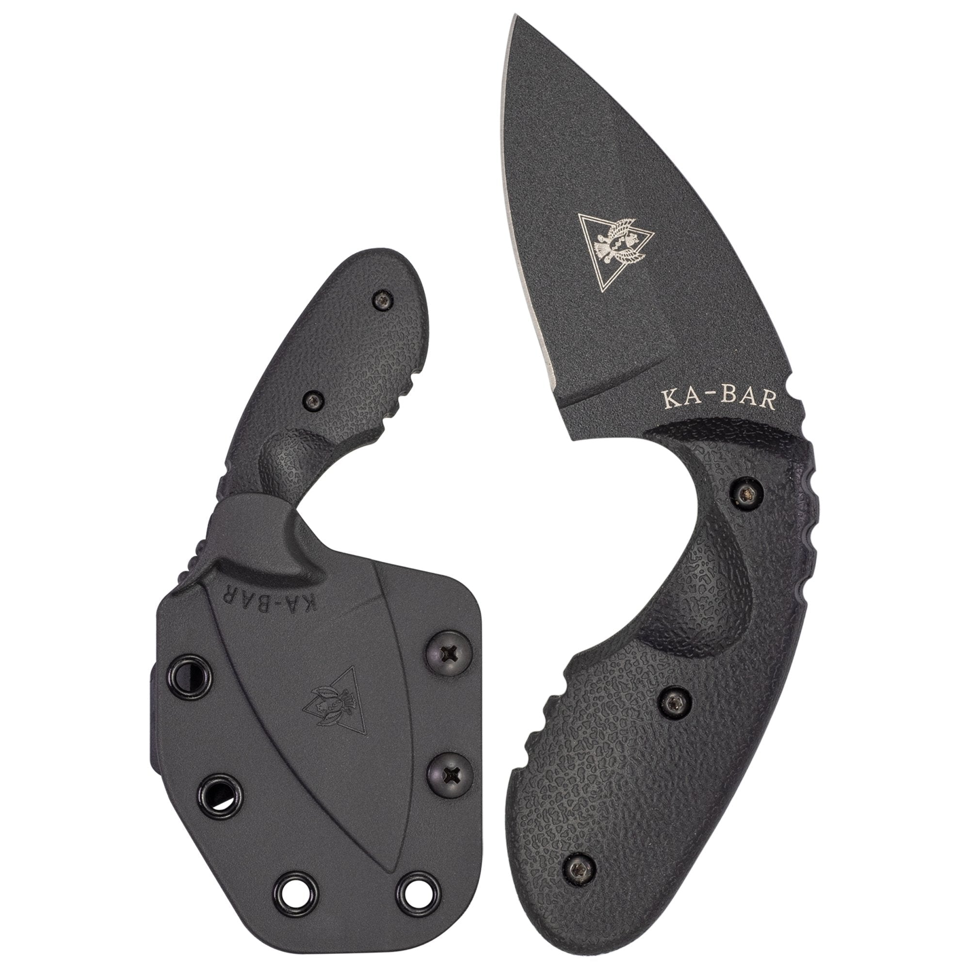 Ka-Bar Tdi Investigator black Hard Plastic Sheath, Straight Edge 1493 - WCUniforms