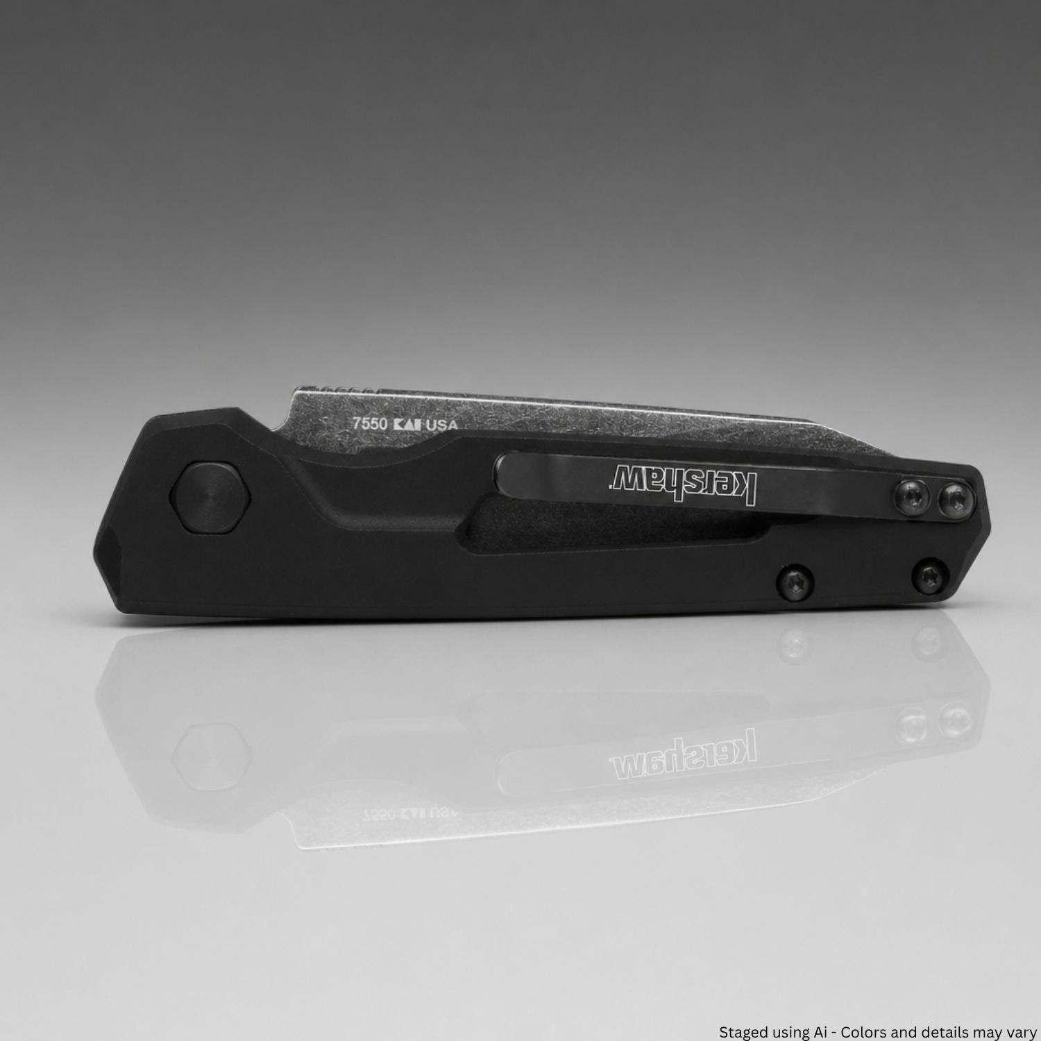 Kershaw 7550 Launch 11 Automatic Pocket Knife USA CPM 154 BW - WCUniforms