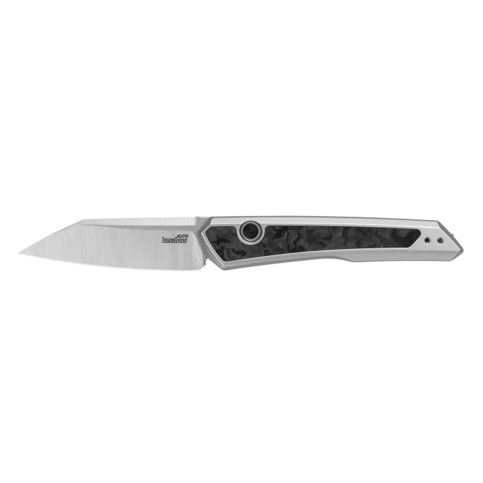 Kershaw LAUNCH 20 automatic knife with two-tone MagnaCut blade and aluminum handle design.