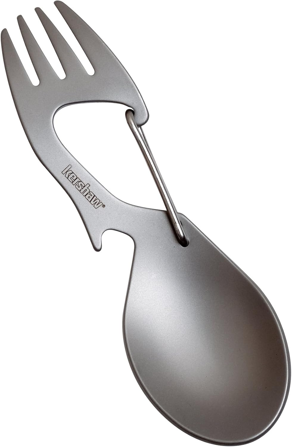 Kershaw Ration Spork (Spoon/Fork) with Carabiner and Bottle Opener 1140X - WCUniforms