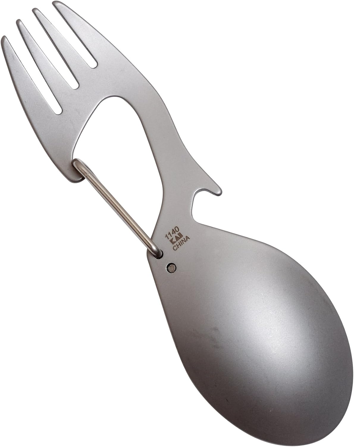 Kershaw Ration Spork (Spoon/Fork) with Carabiner and Bottle Opener 1140X - WCUniforms