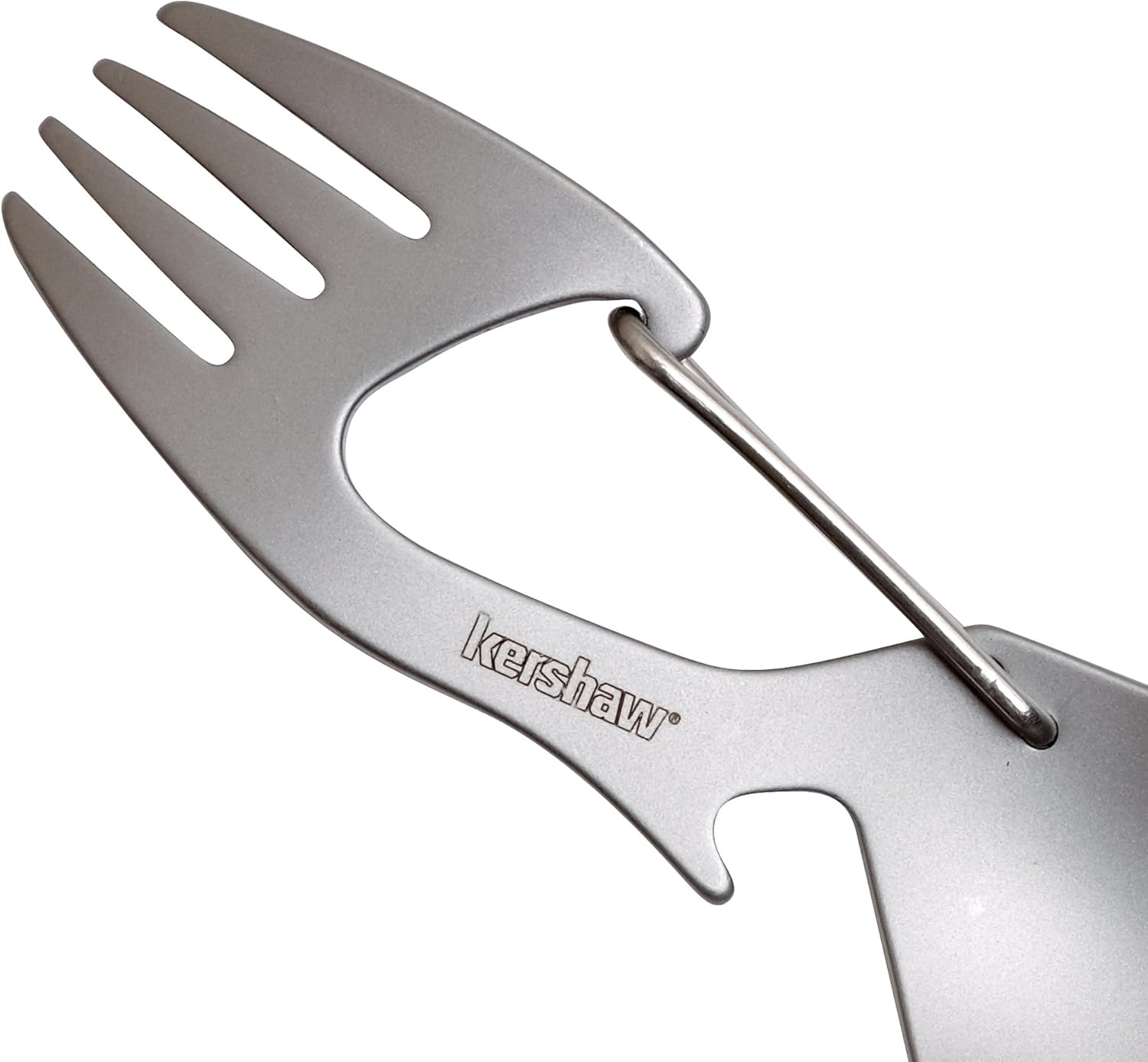 Kershaw Ration Spork (Spoon/Fork) with Carabiner and Bottle Opener 1140X - WCUniforms