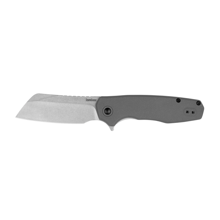 Kershaw WHARF pocket cleaver with a wide blade and ergonomic handle for versatile cutting tasks.
