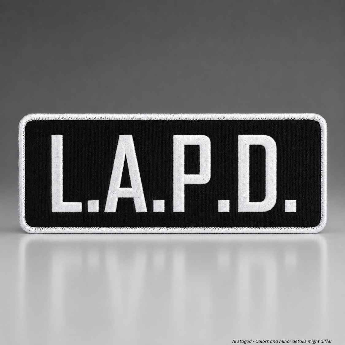 Large Embroidered Uniform Emblems 4 in. x 11 in. - WCUniforms