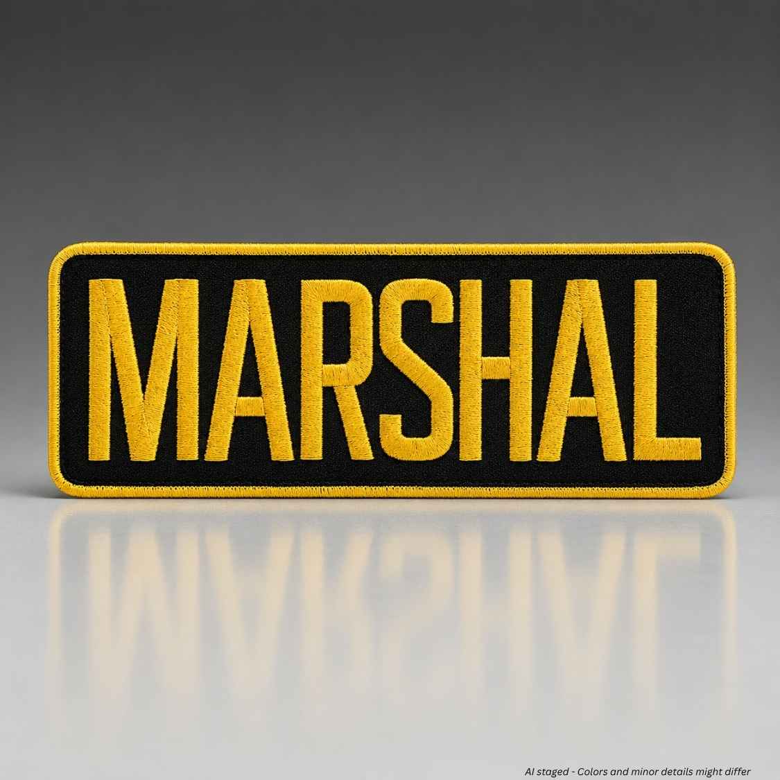 Large Embroidered Uniform Emblems 4 in. x 11 in. - WCUniforms