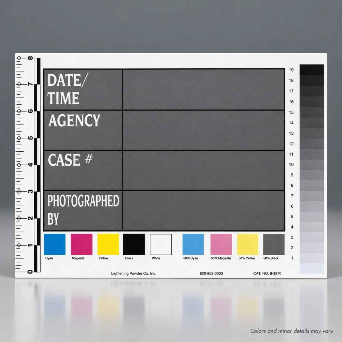 Lightning Powder Photo ID Cards, Pad of 25 (Small 4" x 6") 1005950 - WCUniforms