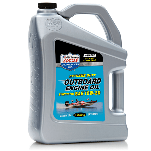 Lucas Oil Outboard Engine Oil Synthetic SAE 10W - 30 10661 - WCUniforms