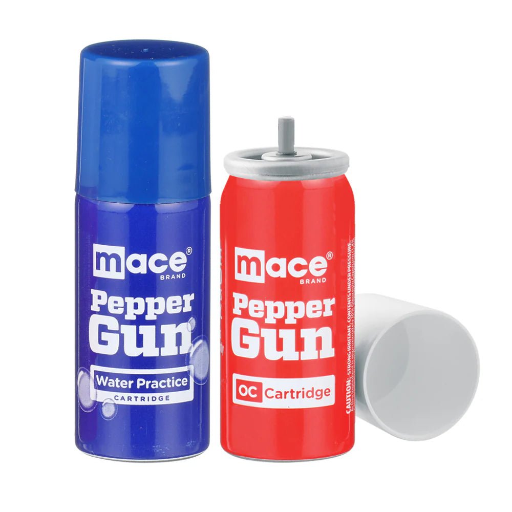 MACE Pepper Gun Refill Cartridges 80822 - 2 Pack - Water and OC - WCUniforms