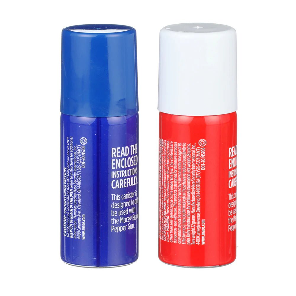 MACE Pepper Gun Refill Cartridges 80822 - 2 Pack - Water and OC - WCUniforms