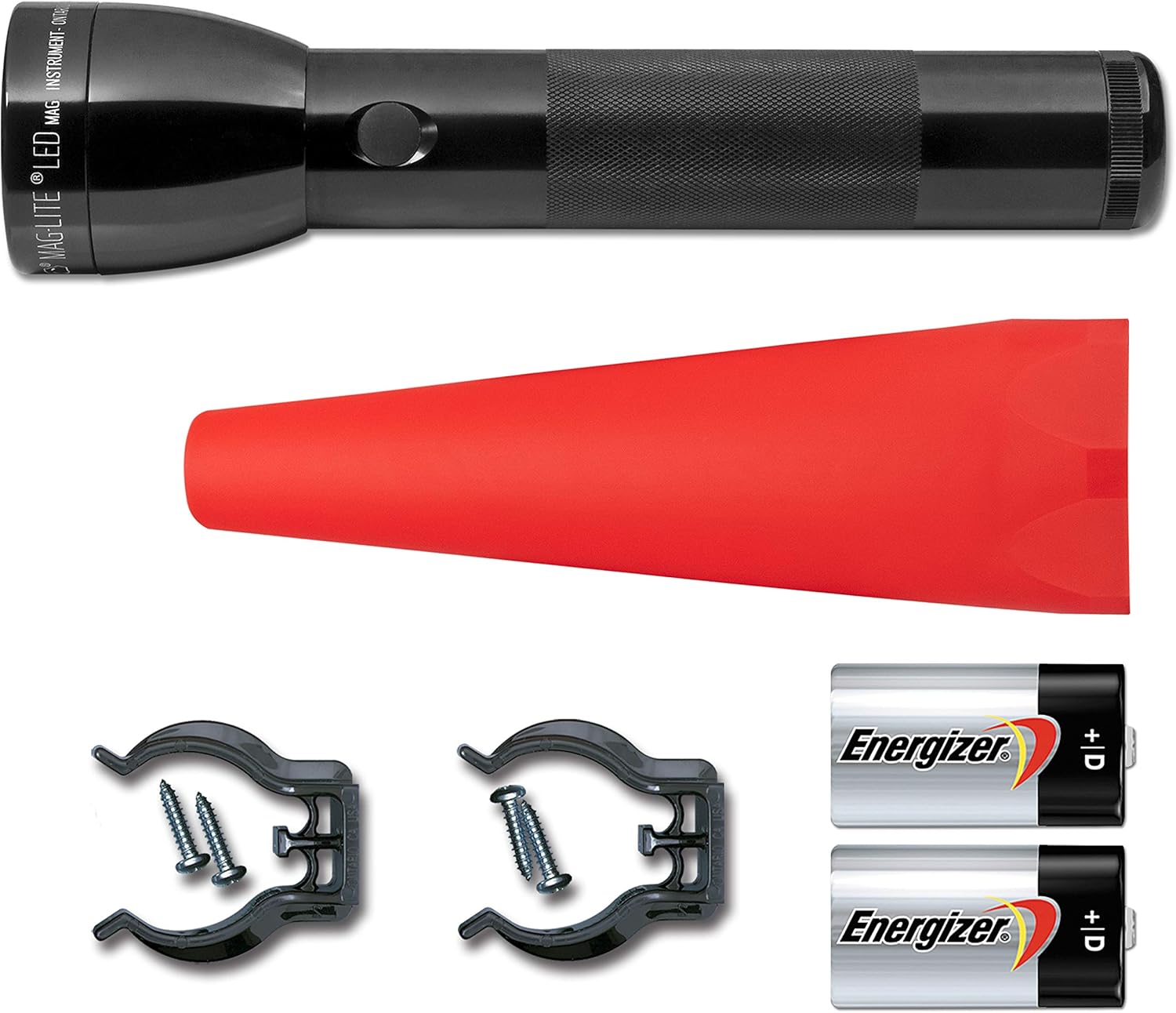 Maglite Mag LED ML300L 2D Flashlight Safety Pack ML300L-I201G - WCUniforms