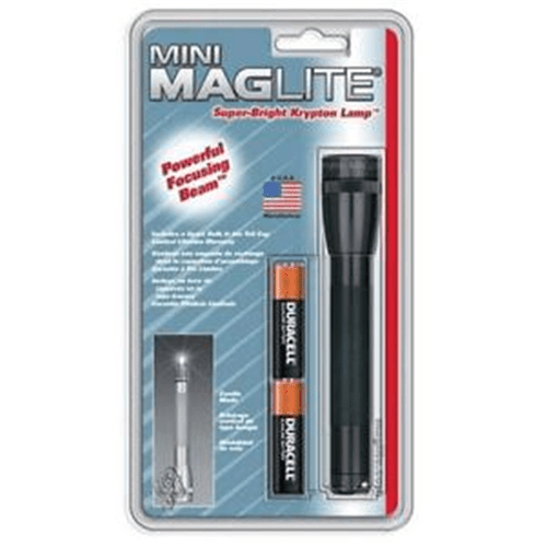 Maglite Mini Mag 2 AA Xenon Flashlight M2A, USA Made, IPX4 - WCUniforms