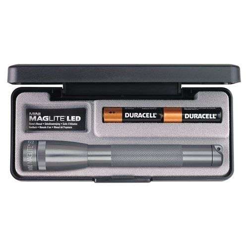 Maglite Mini Spectrum Series Flashlight – Gray -