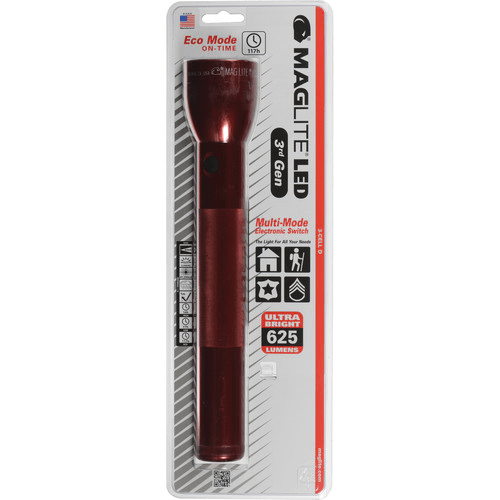 Maglite ML300L 3 D-Cell LED Flashlight ML300L-S3015 - WCUniforms