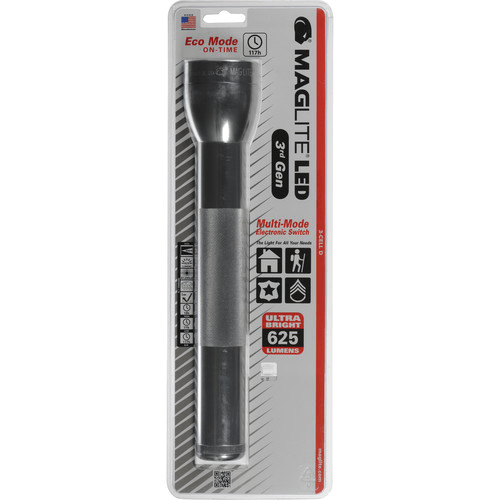 Maglite ML300L 3 D-Cell LED Flashlight ML300L-S3015 - WCUniforms