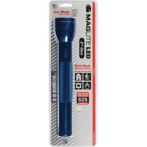 Maglite ML300L 3 D-Cell LED Flashlight ML300L-S3015 - WCUniforms