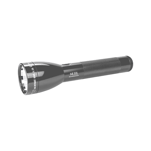 Maglite ML50L 2 C-Cell LED Flashlight – Gray, Display Box -