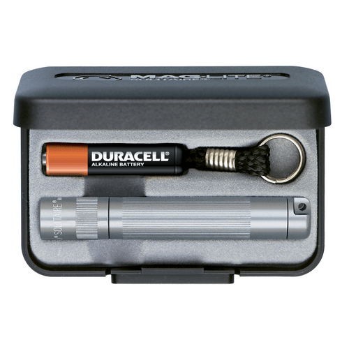 Maglite Pewter AA Solitaire Flashlight K3A092 - WCUniforms