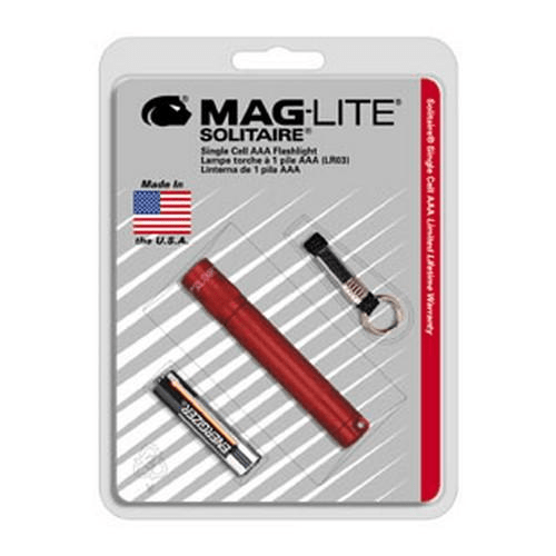Maglite Solitaire AAA Flashlight - Hang Pack - WCUniforms