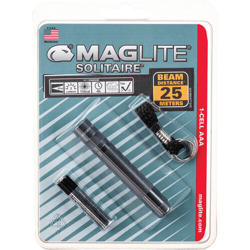 Maglite Solitaire AAA Flashlight - Hang Pack - WCUniforms