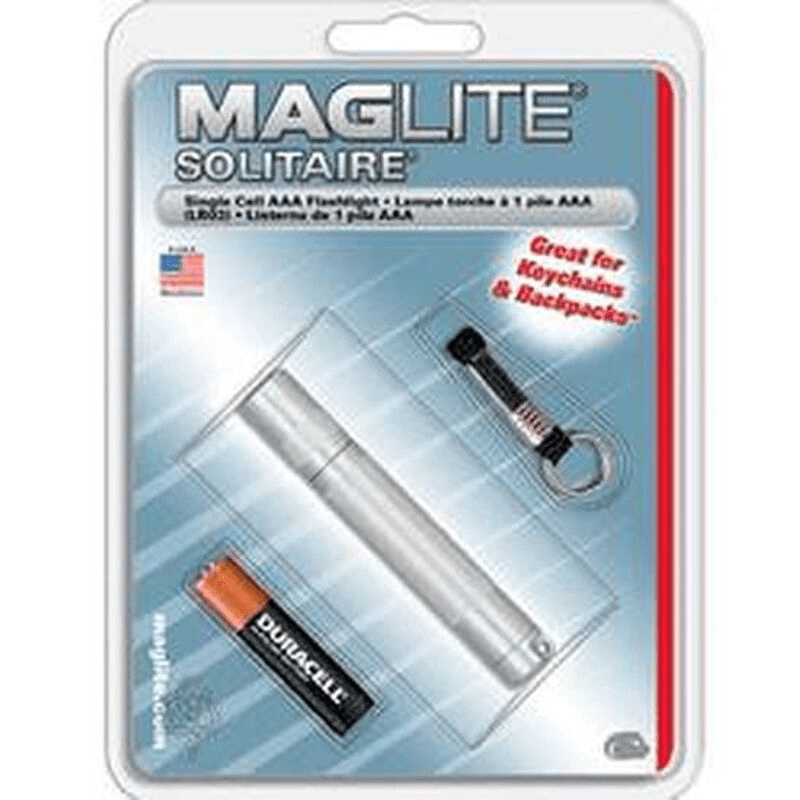 Maglite Solitaire AAA Flashlight - Hang Pack - WCUniforms