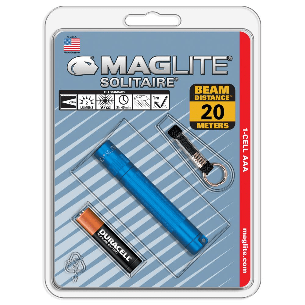 Maglite Solitaire AAA Flashlight - Hang Pack - WCUniforms