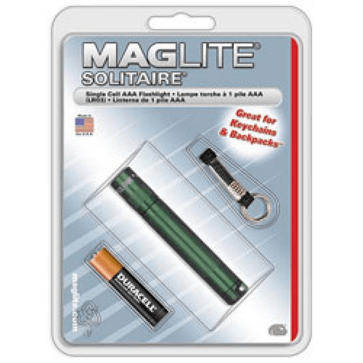 Maglite Solitaire AAA Flashlight - Hang Pack - WCUniforms