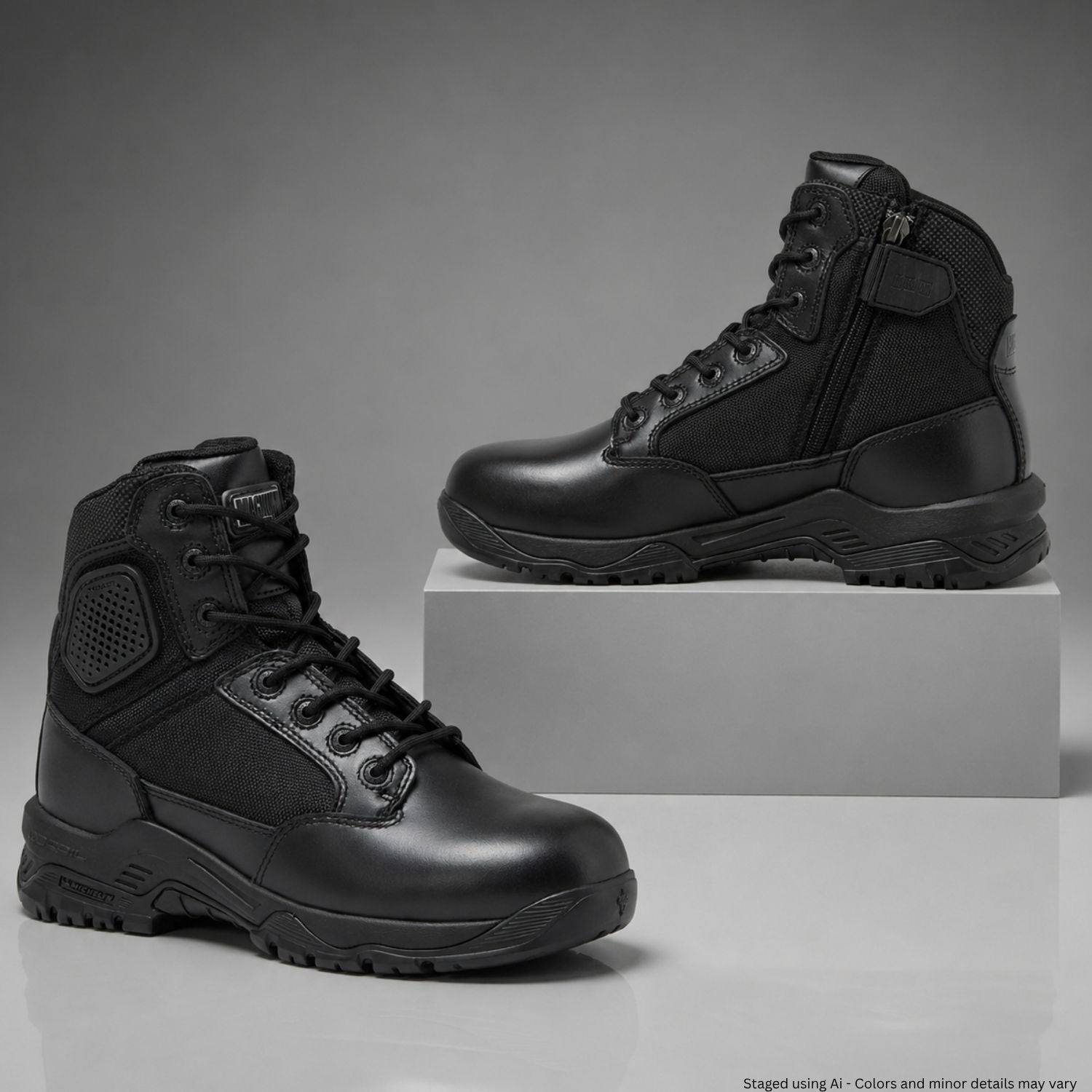 Magnum Strike Force 6" Side-Zip Duty Boot | Black 30006SZ - WCUniforms