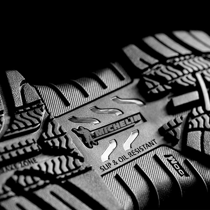 Magnum Strike Force waterproof boot, black showing the Michelin logo on the sole tread 