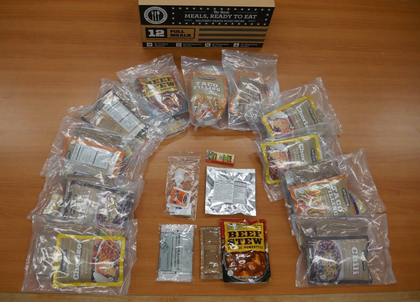 Major Surplus MRE'S "THE BASIC" 09-9177000000 - WCUniforms