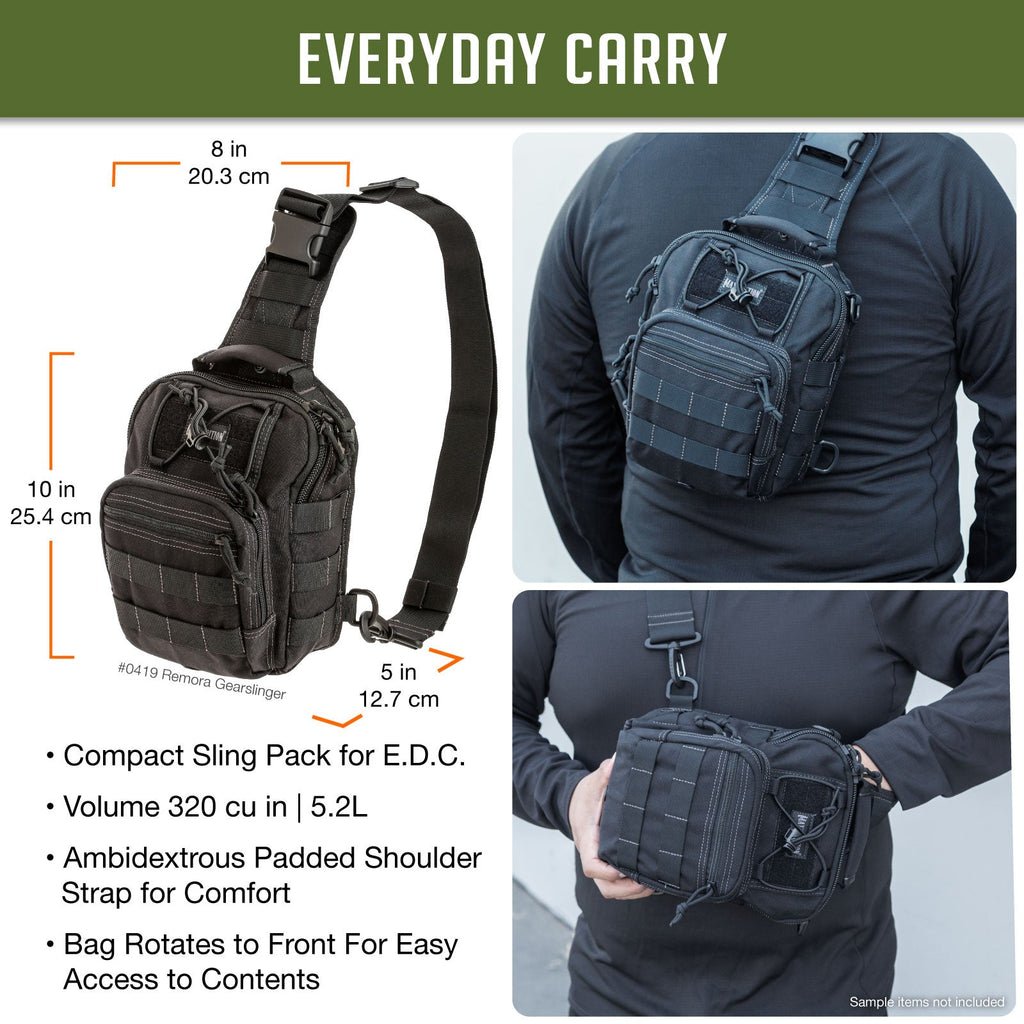 Maxpedition Remora Gearslinger CCW Sling Bag 0419 - WCUniforms