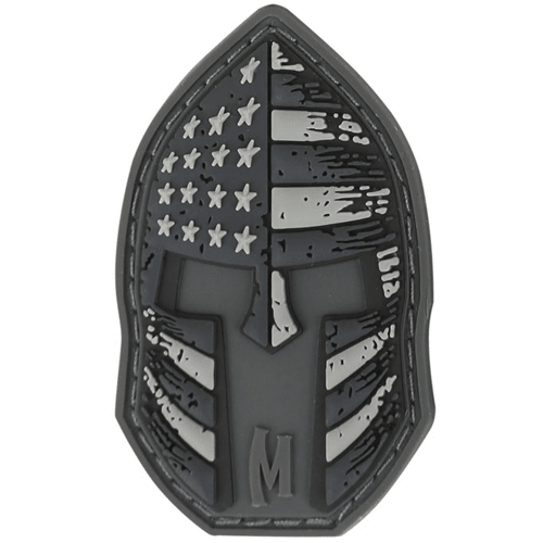 Maxpedition Stars and Stripes Spartan Helmet Morale Patch SPRTA - WCUniforms
