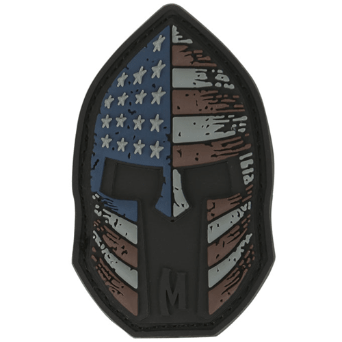 Maxpedition Stars and Stripes Spartan Helmet Morale Patch SPRTA - WCUniforms