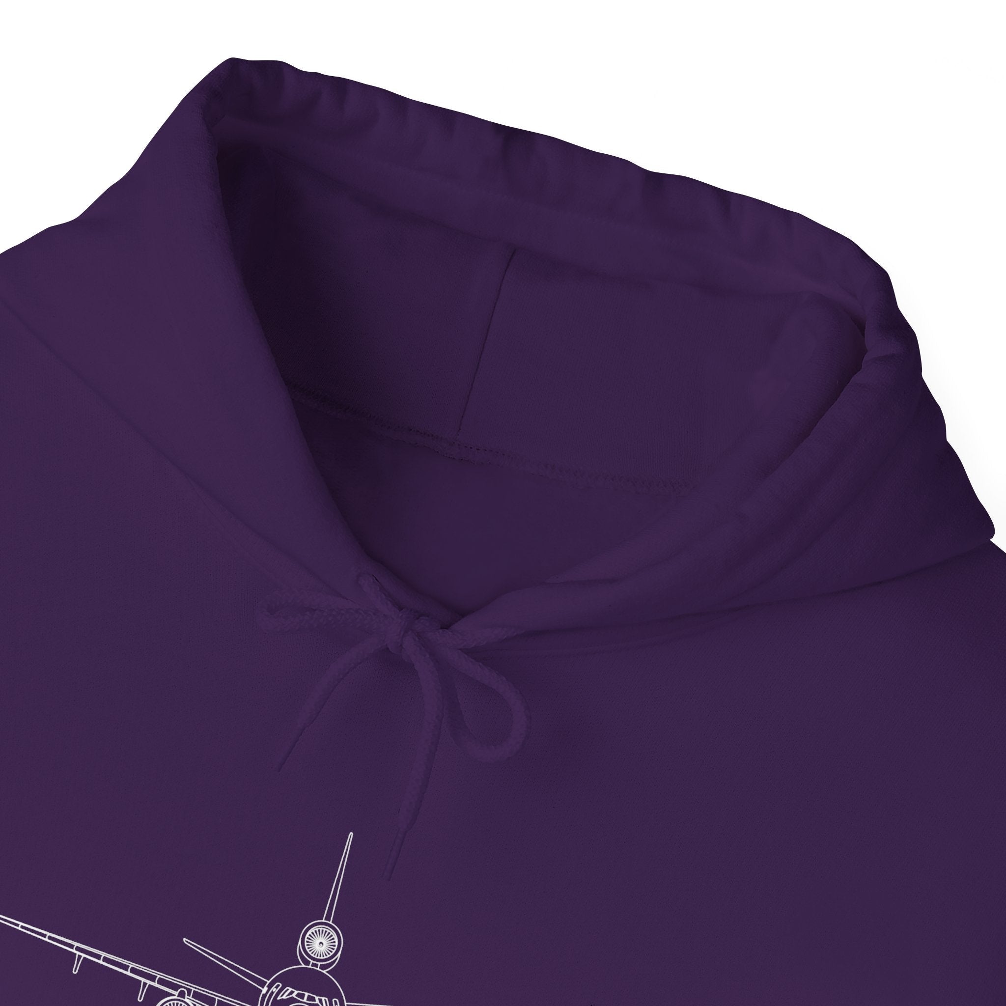 McDonnell Douglas MD-11 Airplane Unisex Heavy Blend™ Hoodie Poly/Cotton - Dark Colors - Hoodie - WCUniforms