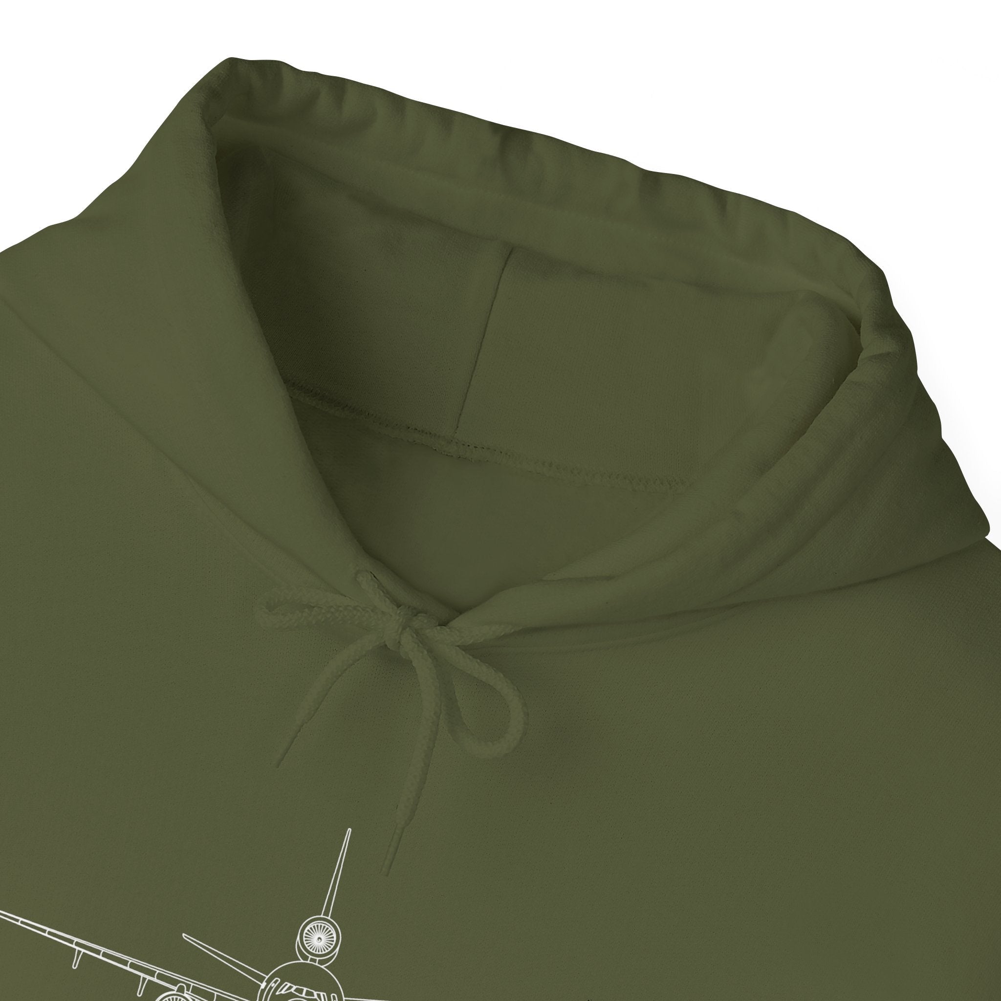 McDonnell Douglas MD-11 Airplane Unisex Heavy Blend™ Hoodie Poly/Cotton - Dark Colors - Hoodie - WCUniforms
