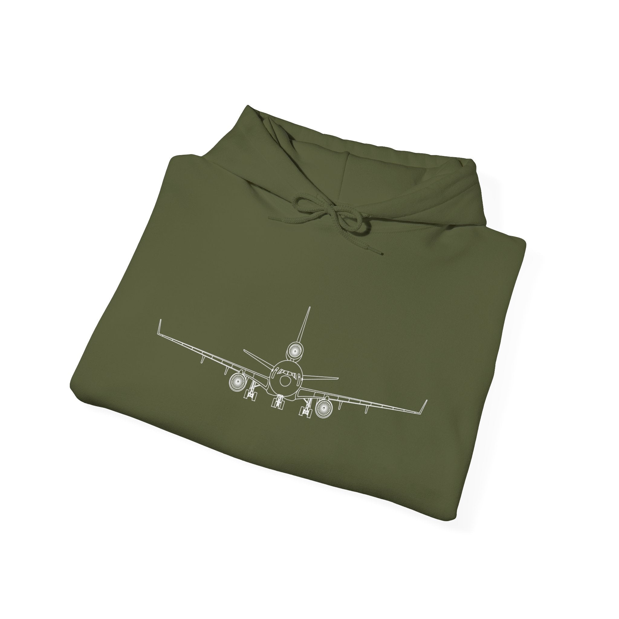 McDonnell Douglas MD-11 Airplane Unisex Heavy Blend™ Hoodie Poly/Cotton - Dark Colors - Hoodie - WCUniforms