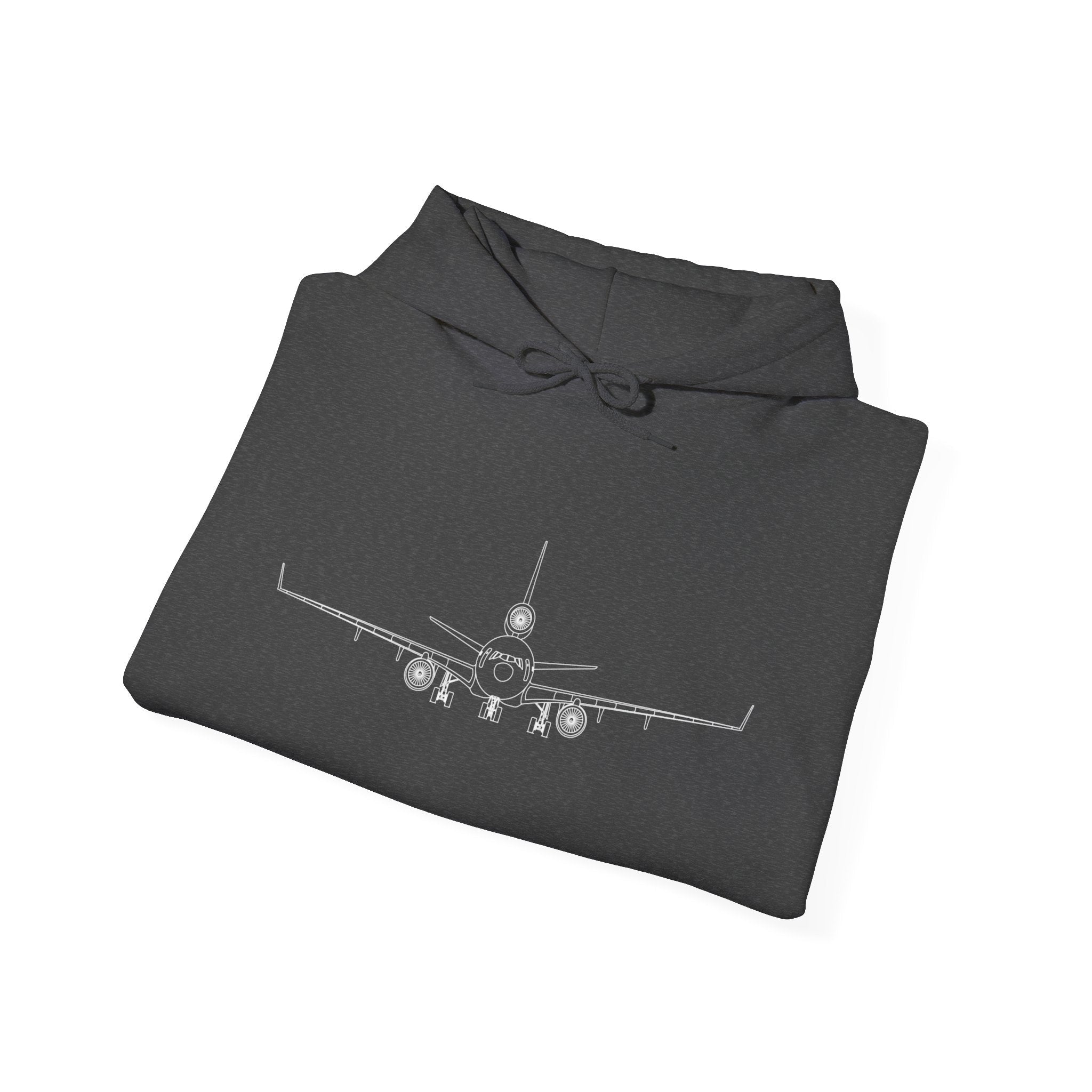 McDonnell Douglas MD-11 Airplane Unisex Heavy Blend™ Hoodie Poly/Cotton - Dark Colors - Hoodie - WCUniforms