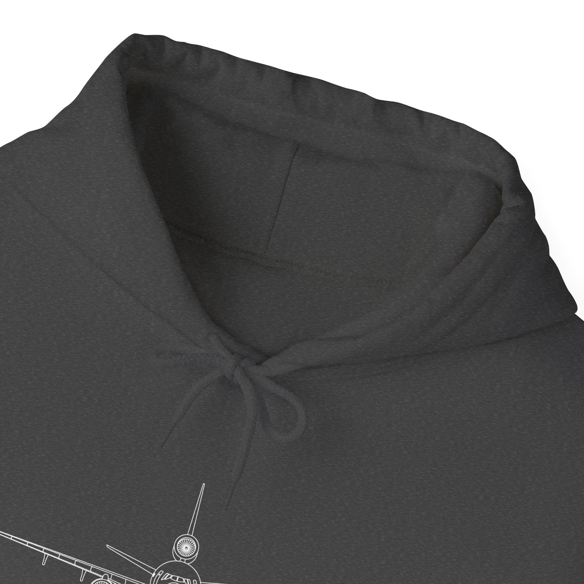 McDonnell Douglas MD-11 Airplane Unisex Heavy Blend™ Hoodie Poly/Cotton - Dark Colors - Hoodie - WCUniforms