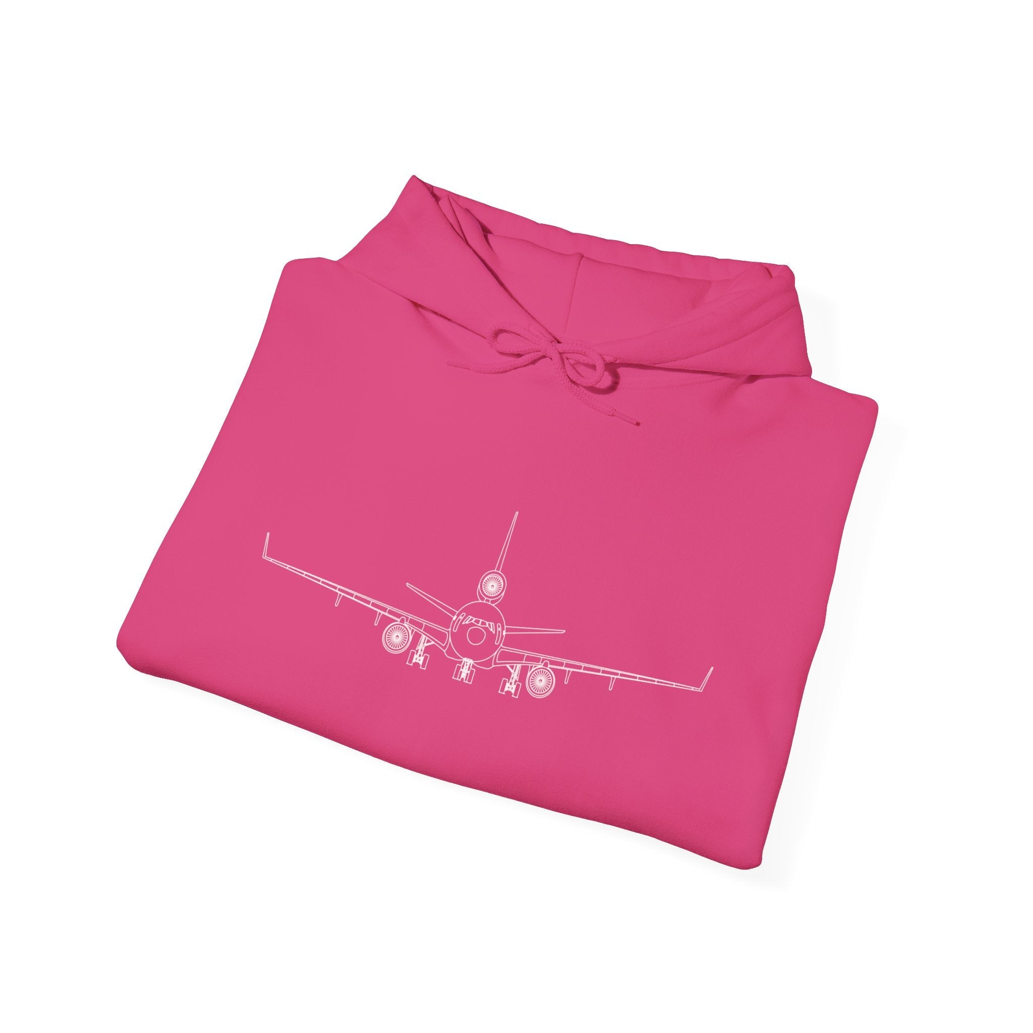 McDonnell Douglas MD-11 Airplane Unisex Heavy Blend™ Hoodie Poly/Cotton - Dark Colors - Hoodie - WCUniforms