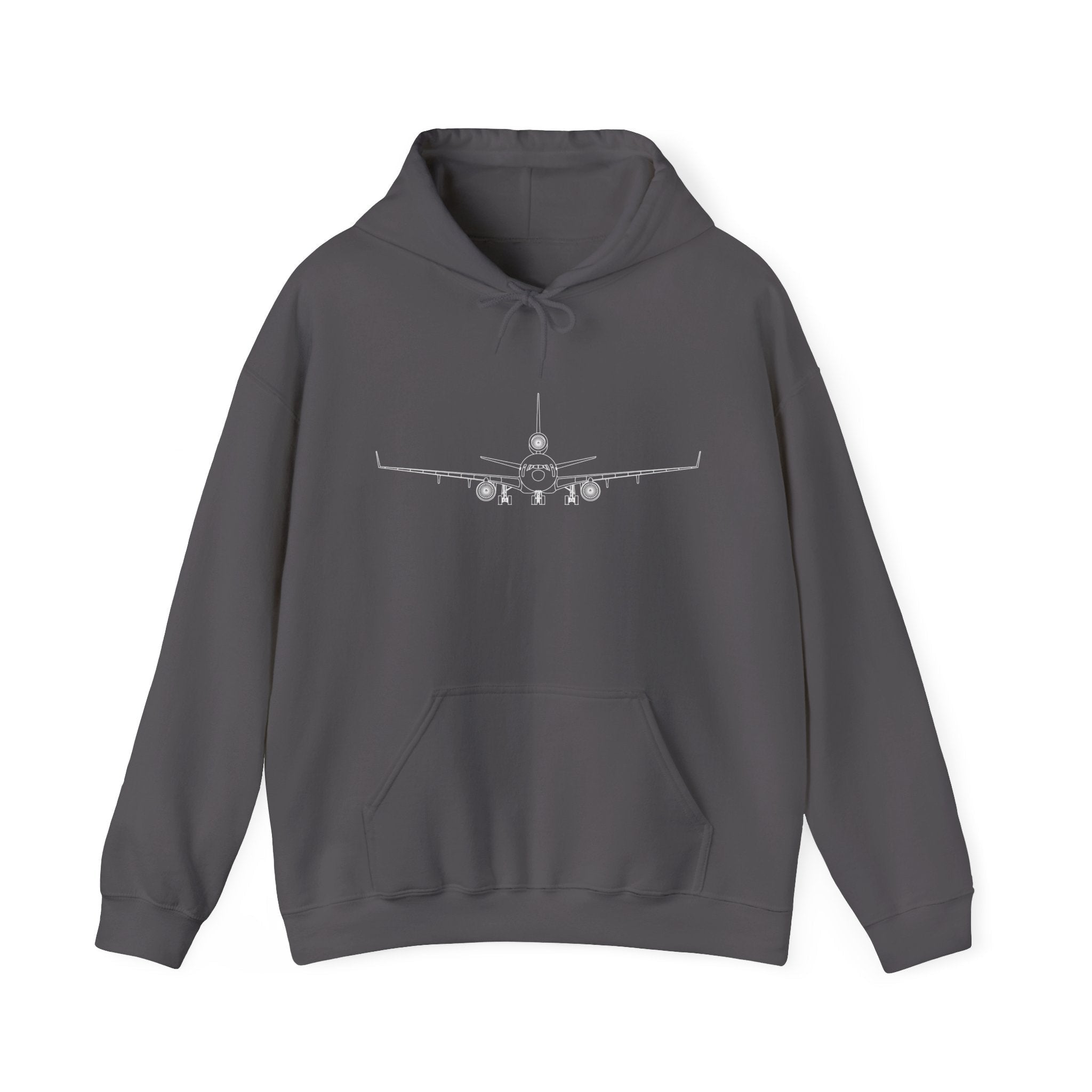 McDonnell Douglas MD-11 Airplane Unisex Heavy Blend™ Hoodie Poly/Cotton - Dark Colors - Hoodie - WCUniforms