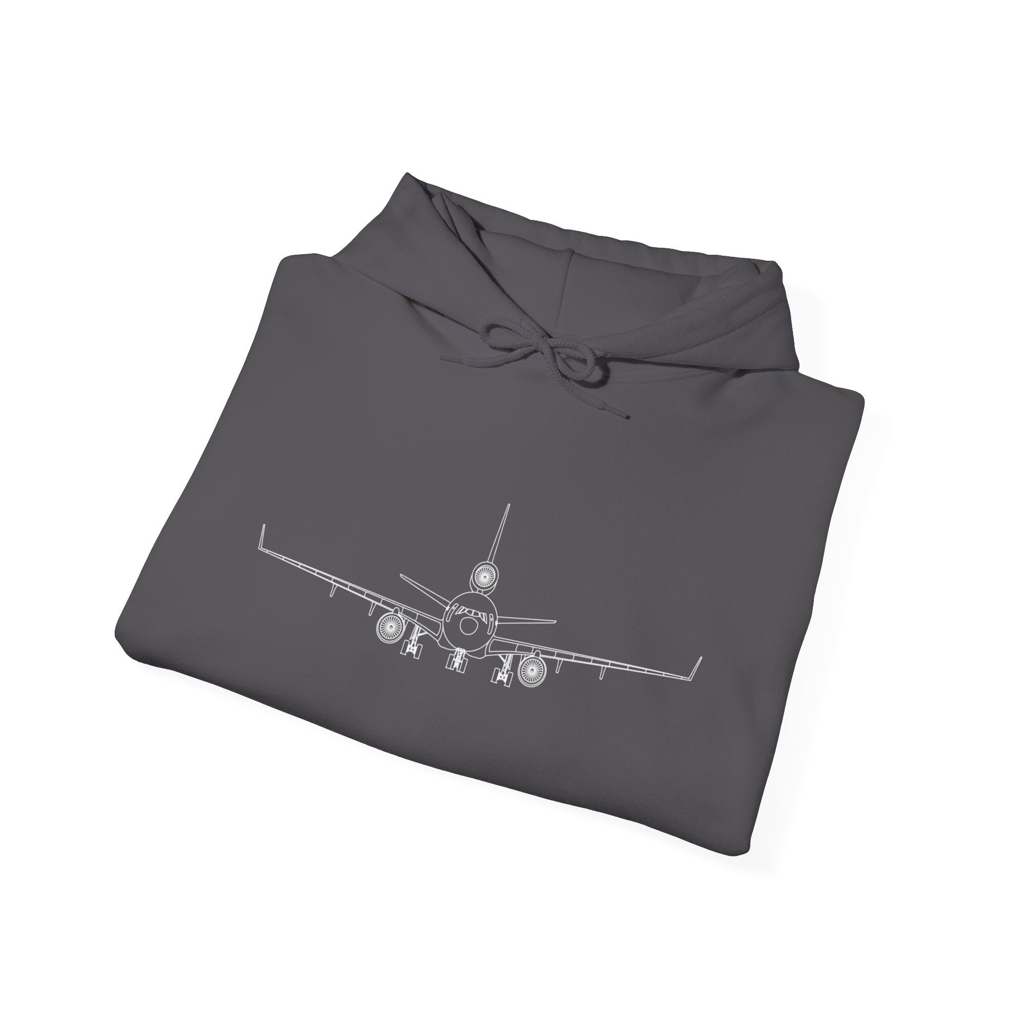 McDonnell Douglas MD-11 Airplane Unisex Heavy Blend™ Hoodie Poly/Cotton - Dark Colors - Hoodie - WCUniforms