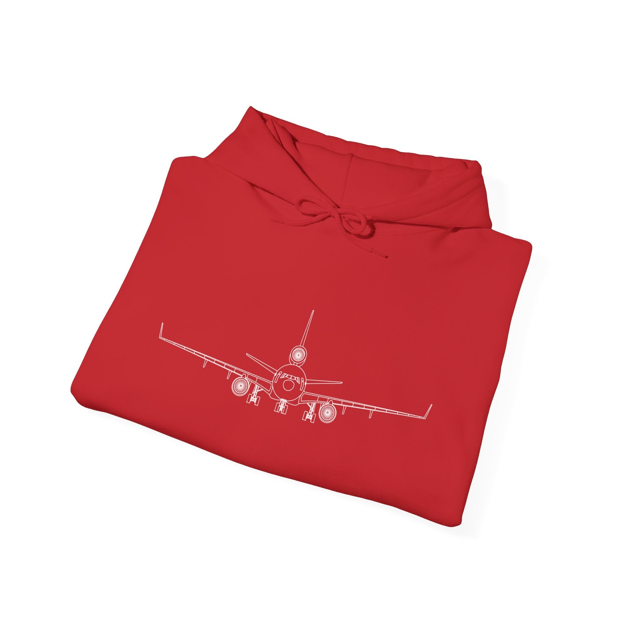 McDonnell Douglas MD-11 Airplane Unisex Heavy Blend™ Hoodie Poly/Cotton - Dark Colors - Hoodie - WCUniforms