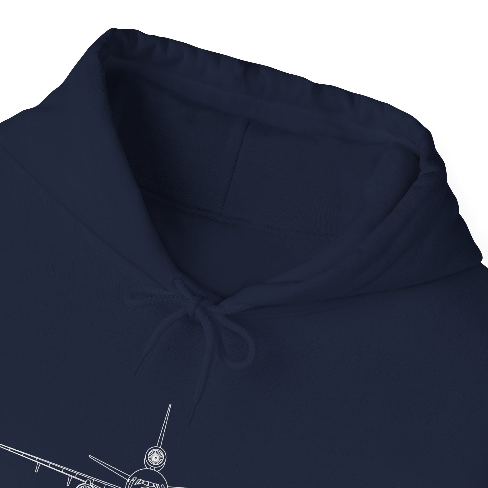 McDonnell Douglas MD-11 Airplane Unisex Heavy Blend™ Hoodie Poly/Cotton - Dark Colors - Hoodie - WCUniforms
