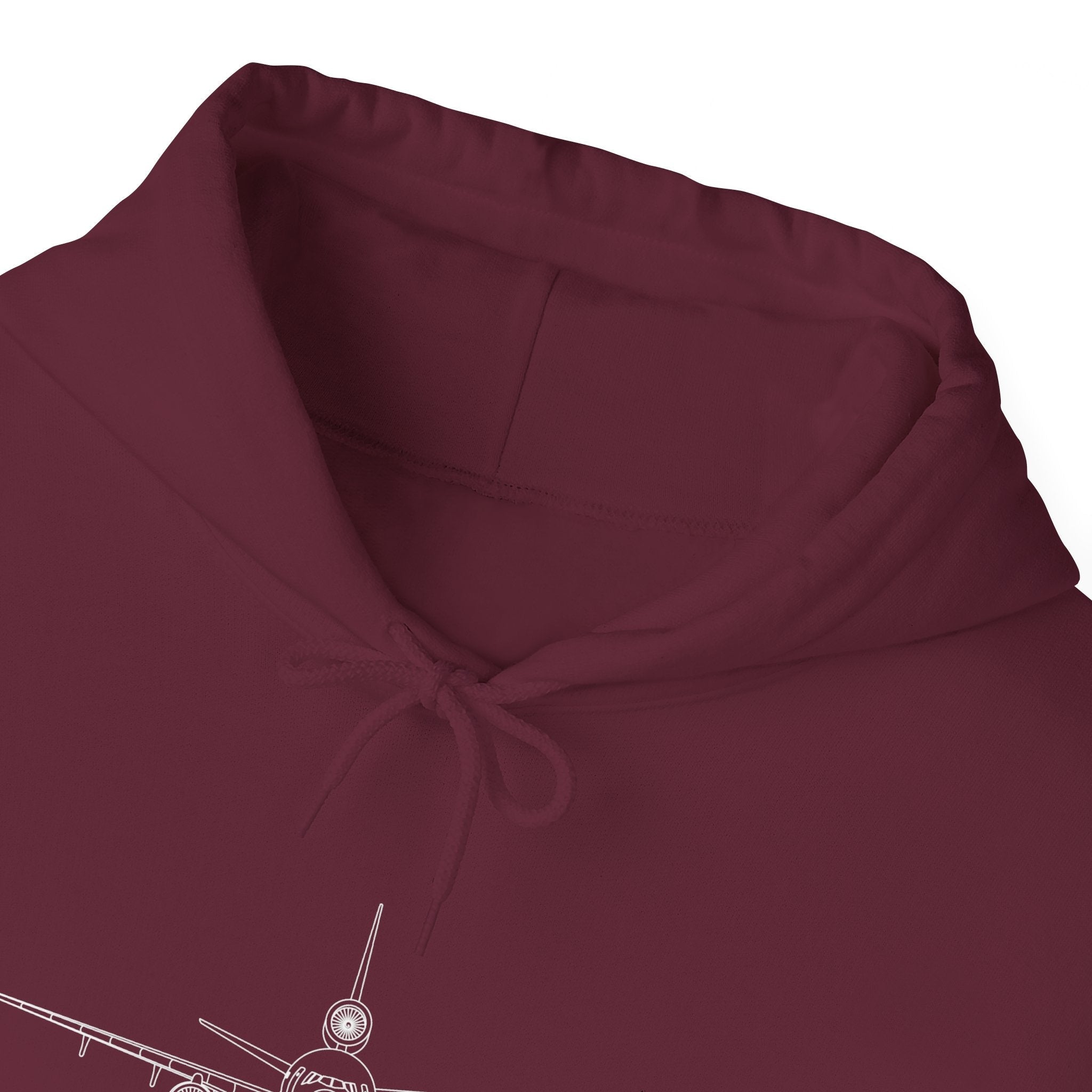 McDonnell Douglas MD-11 Airplane Unisex Heavy Blend™ Hoodie Poly/Cotton - Dark Colors - Hoodie - WCUniforms