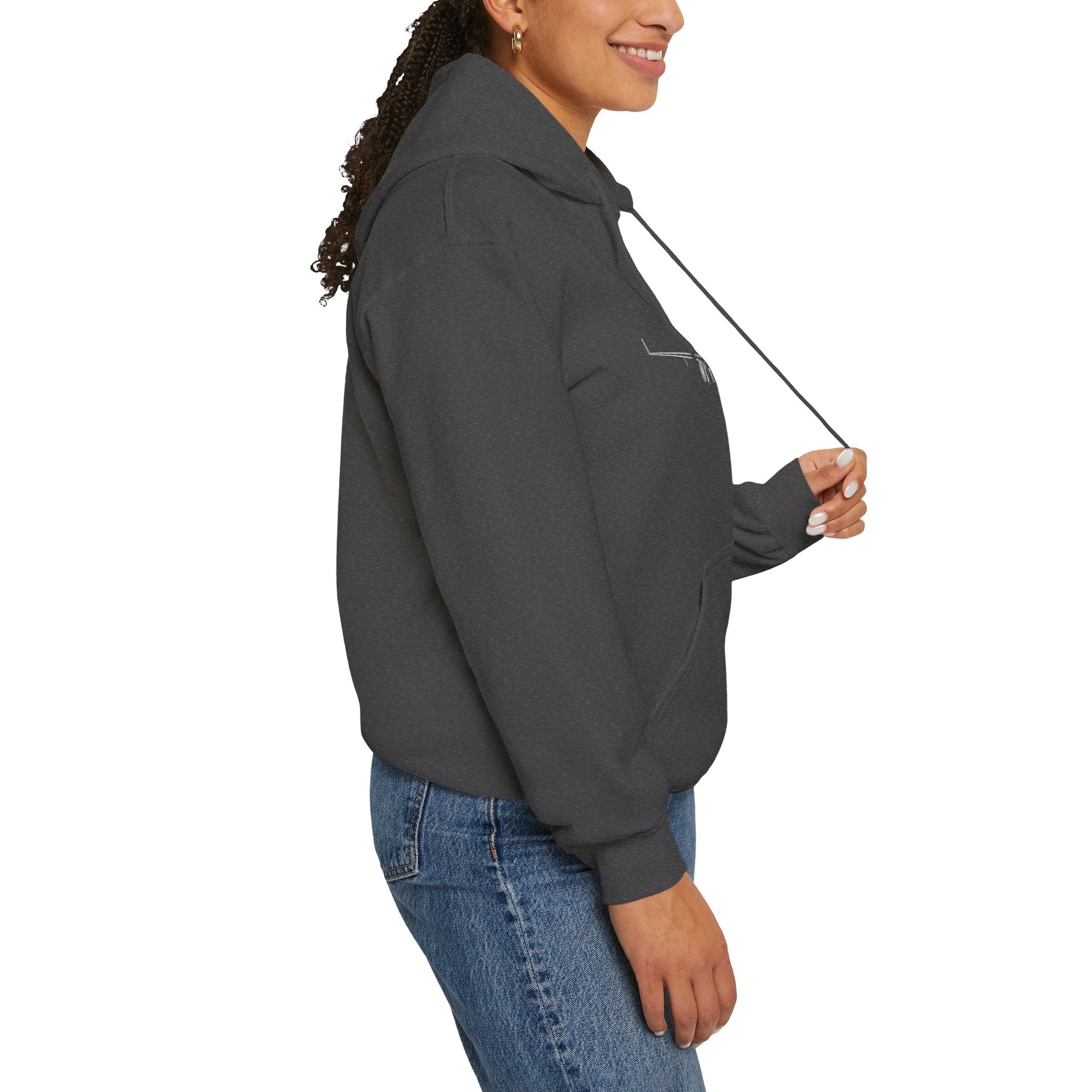 McDonnell Douglas MD-11 Airplane Unisex Heavy Blend™ Hoodie Poly/Cotton - Dark Colors - Hoodie - WCUniforms
