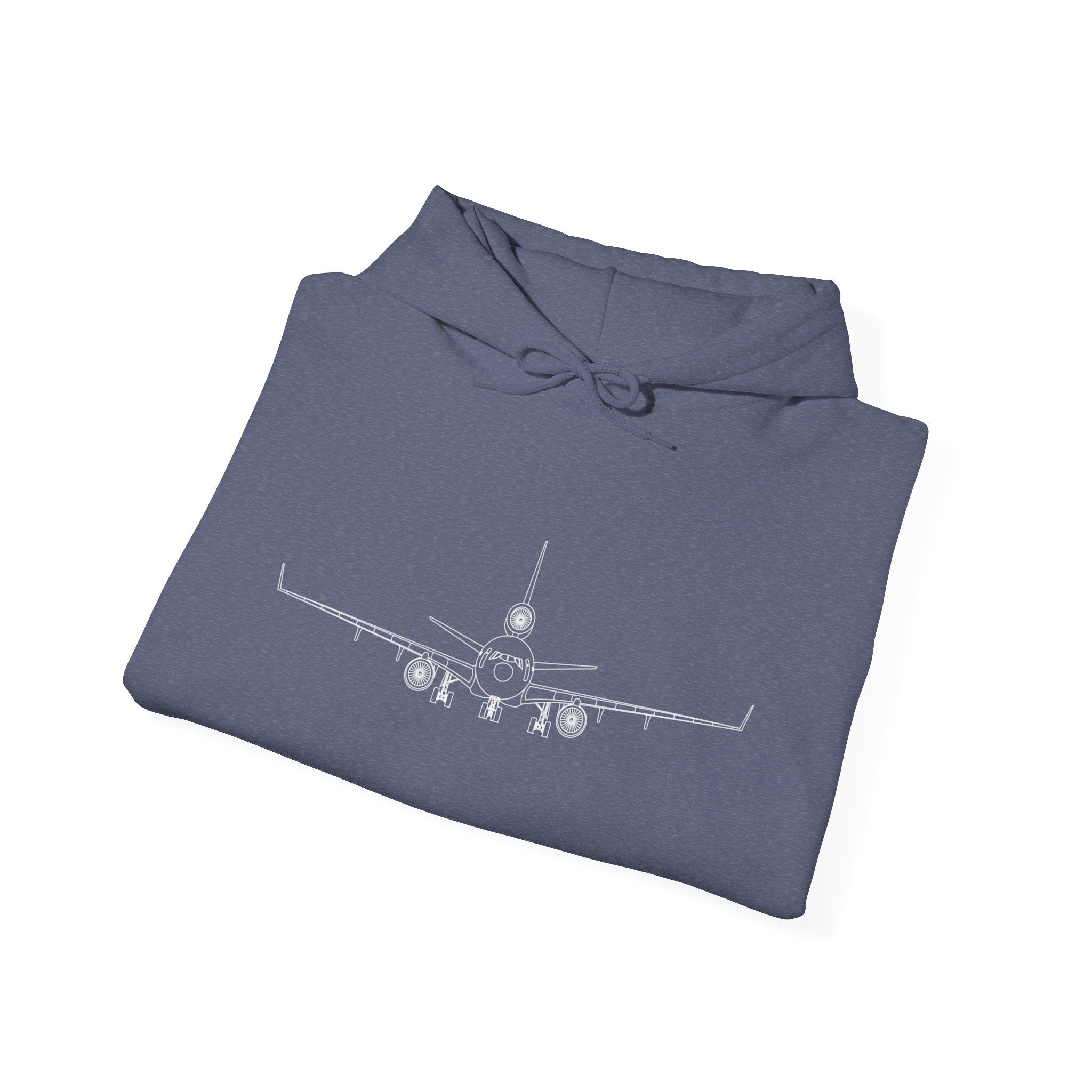 McDonnell Douglas MD-11 Airplane Unisex Heavy Blend™ Hoodie Poly/Cotton - Dark Colors - Hoodie - WCUniforms
