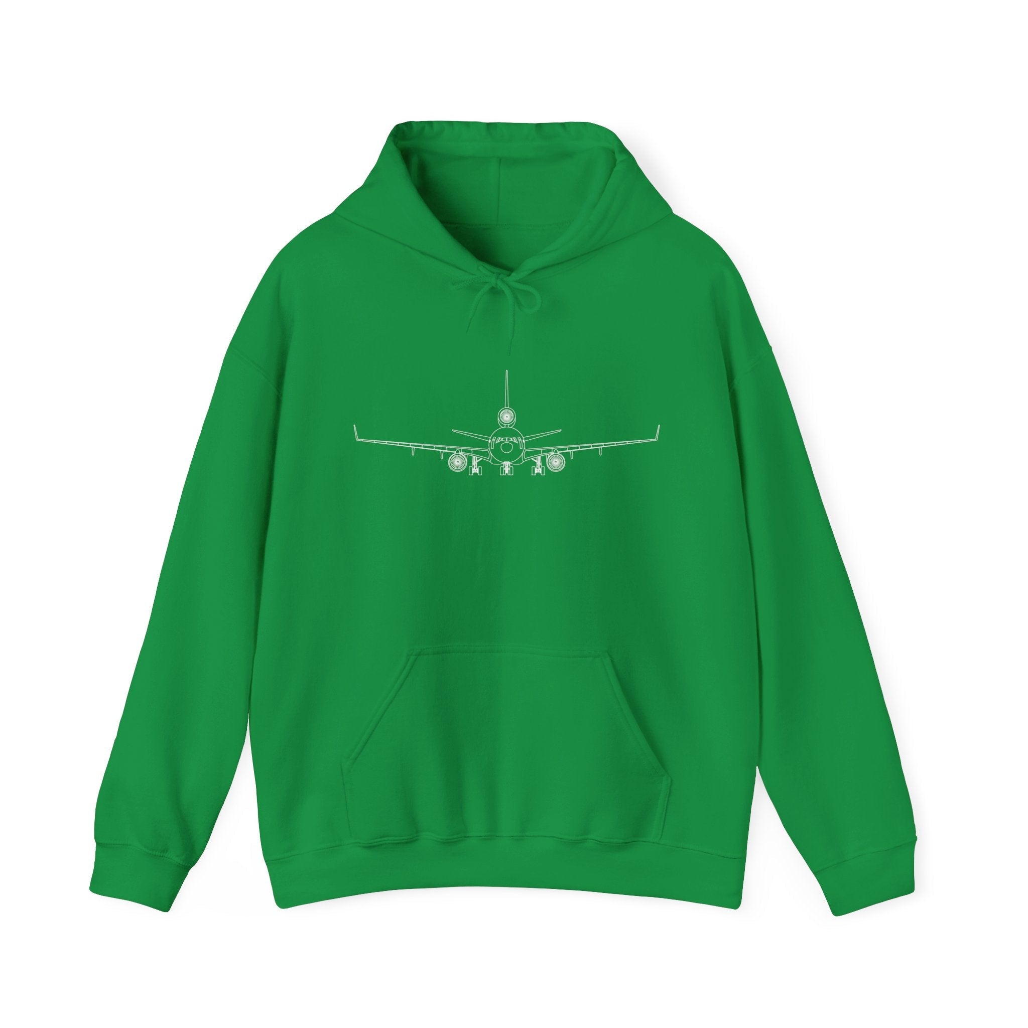McDonnell Douglas MD-11 Airplane Unisex Heavy Blend™ Hoodie Poly/Cotton - Dark Colors - Hoodie - WCUniforms